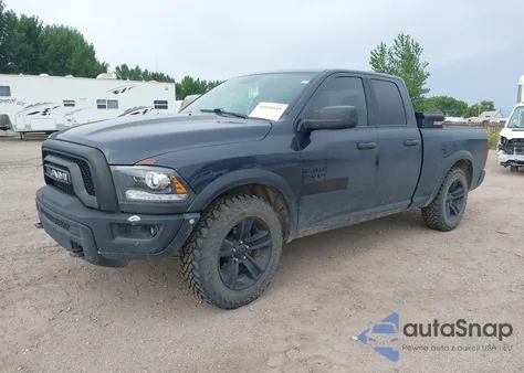 2021 Ram 1500 Classic Warlock 4X4 6'4 Box from USA, damaged, VIN 1C6RR7GGXMS526677